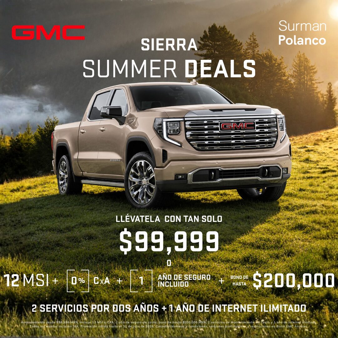 GMC Sierra Summer Deals Surman Polanco